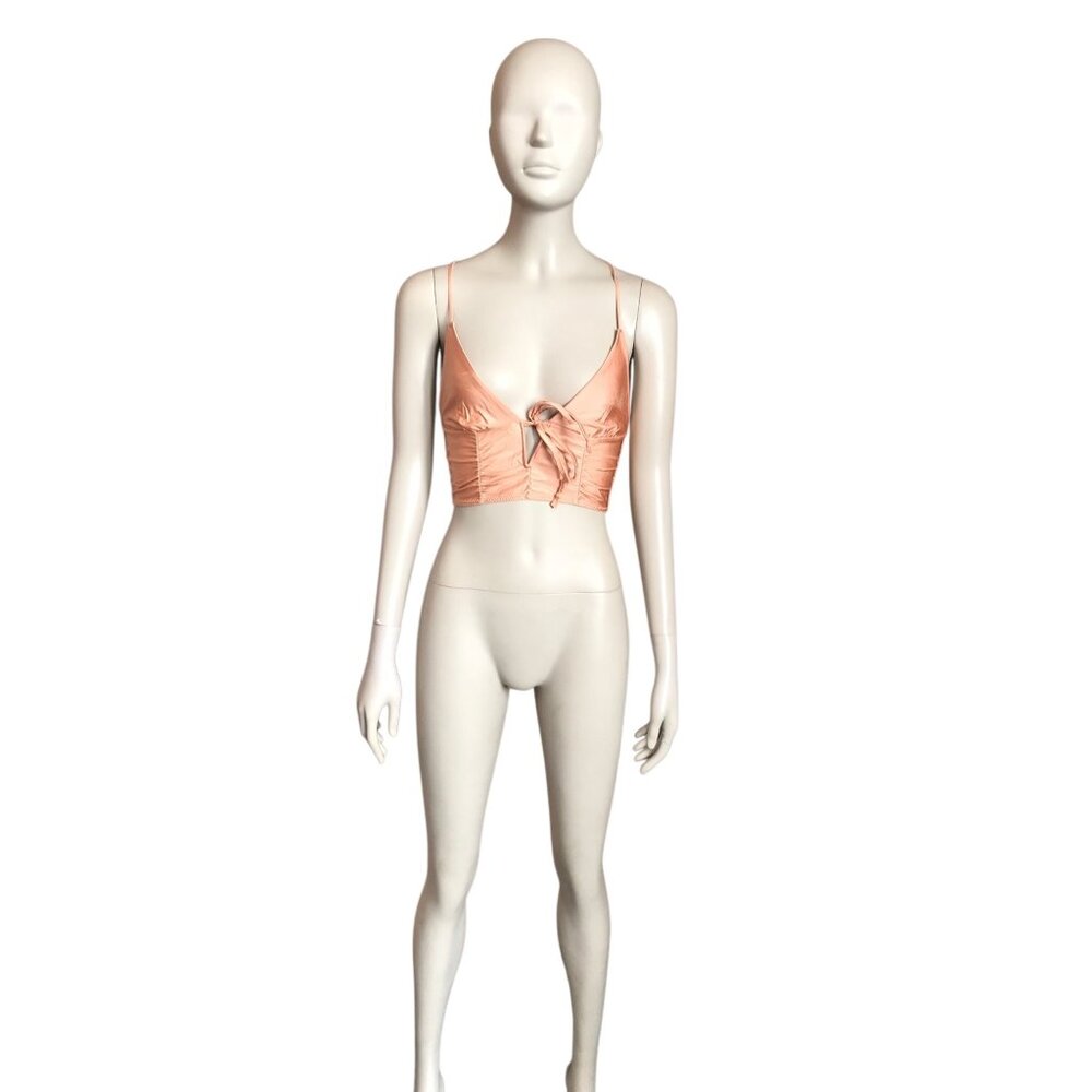 UO Out from Under Dusty Pink Crop Top